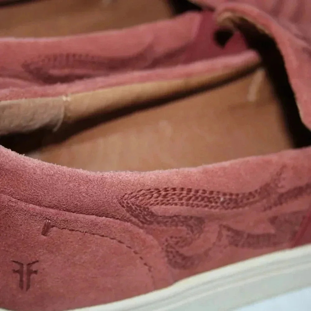 Designer by Frye Ivy Primrose Suede Slip On Sneakers Womens Size 9 - Picture 11 of 16
